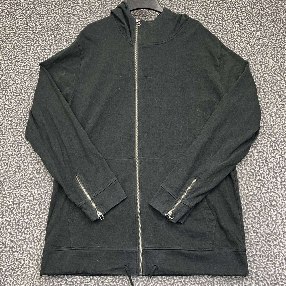 Kr3w Hoodie Men Extra Large Black Full Zip‎ Long Sleeve Pocket Outdoor XL